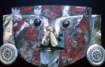 Image of a Sican funerary mask