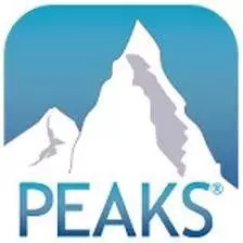 Logo for PEAKS software