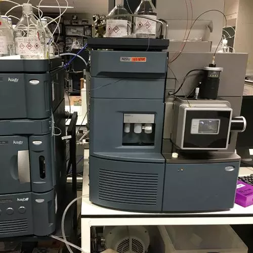 Image of a Xevo G2 QTof used for oligonucleotide analysis